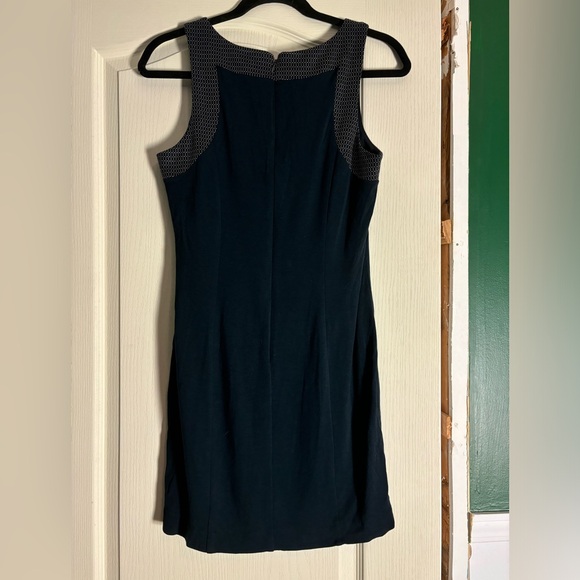 Banana Republic Short Navy Sleeveless Dress - Size 8 Petite - Picture 2 of 3